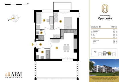 Mieszkanie w inwestycji: Apartamenty Opolczyka