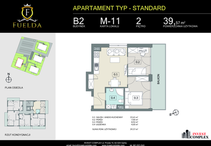 Mieszkanie w inwestycji: Fuelda