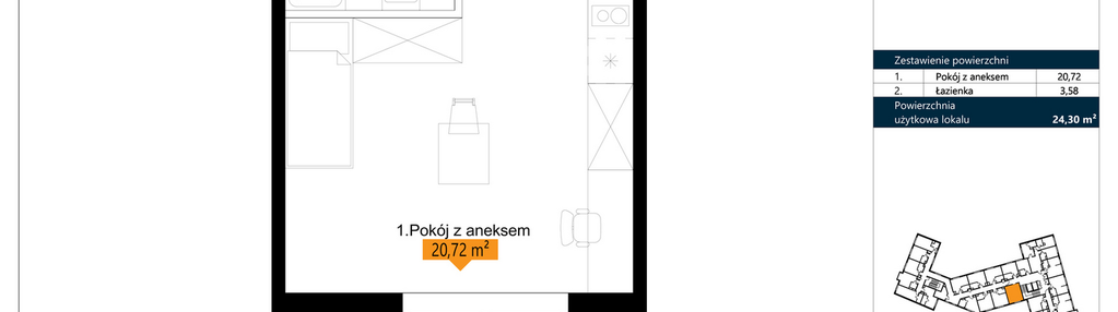 Mieszkanie w inwestycji: ŁACINA SPOT