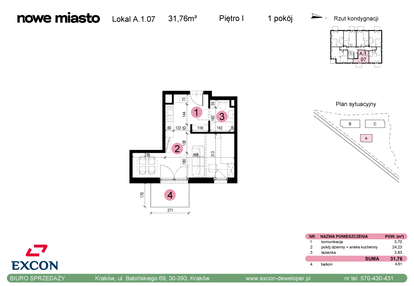 Mieszkanie w inwestycji: Nowe Miasto