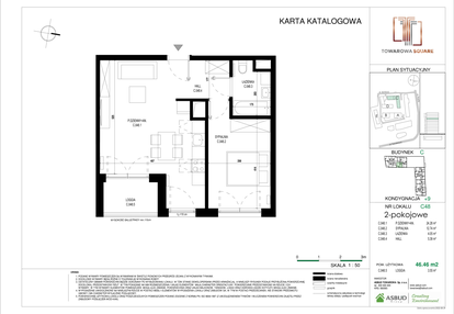 Mieszkanie w inwestycji: Towarowa Square
