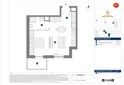 Mieszkanie w inwestycji: Apartamenty Park Matecznego Etap 1