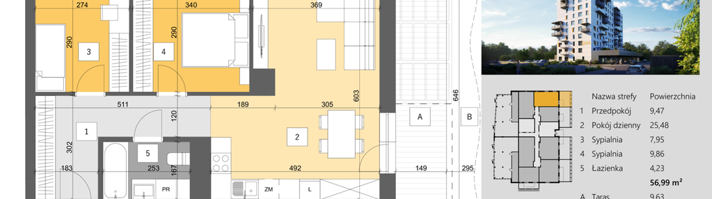 Mieszkanie w inwestycji: Dworzysko Park - Etap III