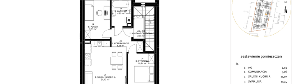 Mieszkanie w inwestycji: Villa Stoki Beskidzka 109