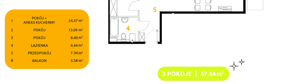 Mieszkanie w inwestycji: Osiedle Ozon etap VII