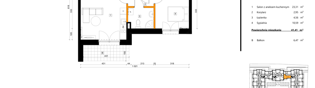 Mieszkanie w inwestycji: SPOT