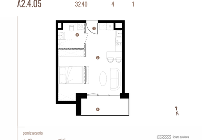 Mieszkanie w inwestycji: Belg Apartamenty etap II
