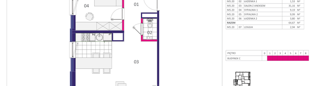 Mieszkanie w inwestycji: Home Factory etap III