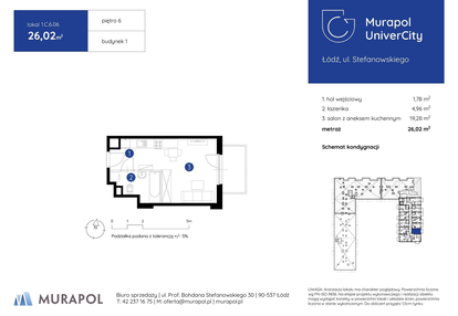 Mieszkanie w inwestycji: Murapol UniverCity