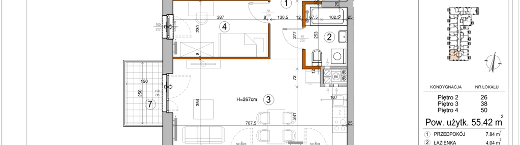 Mieszkanie w inwestycji: Park Leśny Rembertów etap VII