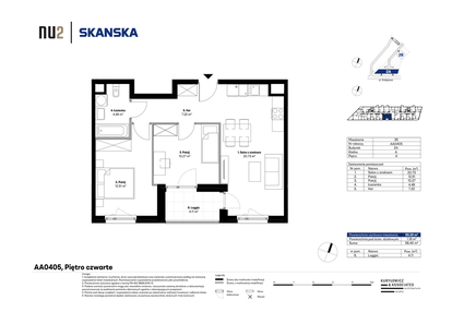 Mieszkanie w inwestycji: NU2 Warszawa Wola - apartamenty wykończone pod klucz