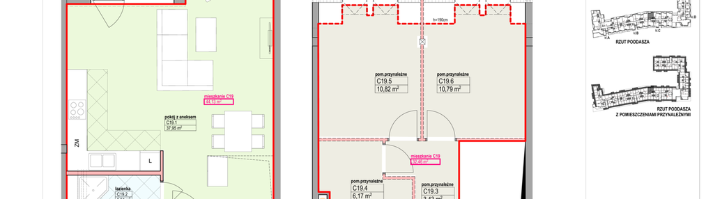 Mieszkanie w inwestycji: Kamienica Zamkowa