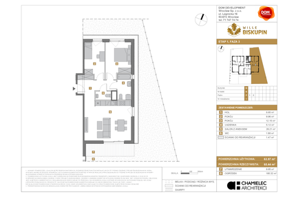 Mieszkanie w inwestycji: Wille Biskupin III