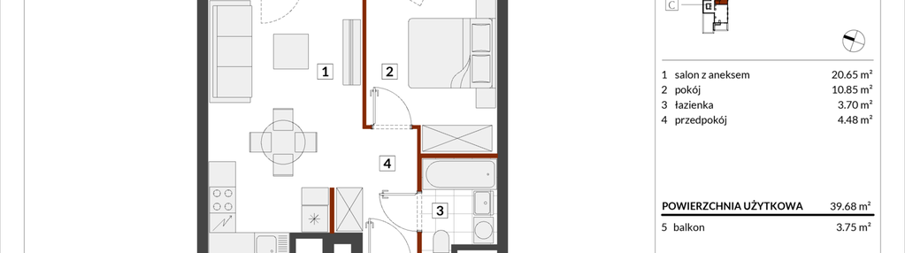 Mieszkanie w inwestycji: Warszawski Świt etap XI