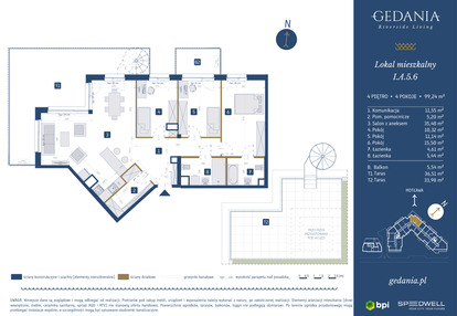 Mieszkanie w inwestycji: GEDANIA Riverside Living