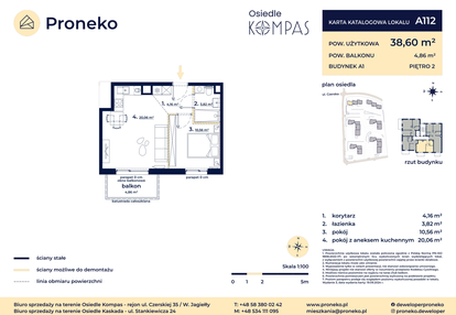 Mieszkanie w inwestycji: Osiedle Kompas