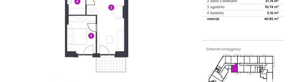 Mieszkanie w inwestycji: Murapol Osiedle Filo etap II