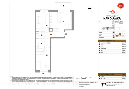 Mieszkanie w inwestycji: Apartamenty nad Oławką etap II