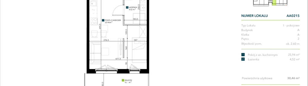 Mieszkanie w inwestycji: Vivre
