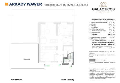 Mieszkanie w inwestycji: Arkady Wawer