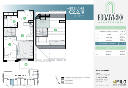 Mieszkanie w inwestycji: Bogatyńska Apartamenty etap 3