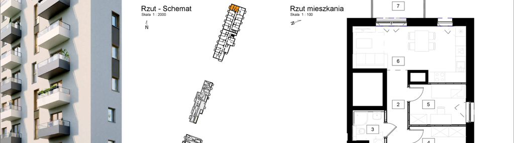 Mieszkanie w inwestycji: Osiedle Kochanowskiego - Gliwice