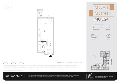 Mieszkanie w inwestycji: Marimonte - apartamenty inwestycyjne