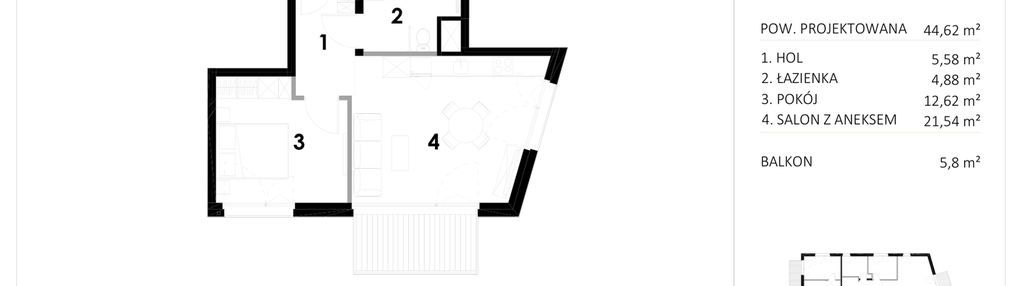 Mieszkanie w inwestycji: Smolna 4