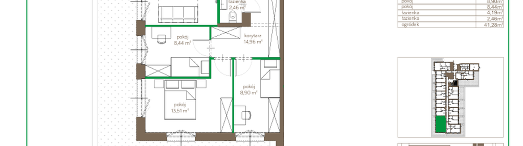 Mieszkanie w inwestycji: Ostródzka 123 - II etap