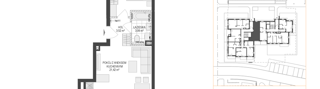 Mieszkanie w inwestycji: Osiedle Warszawska etap III