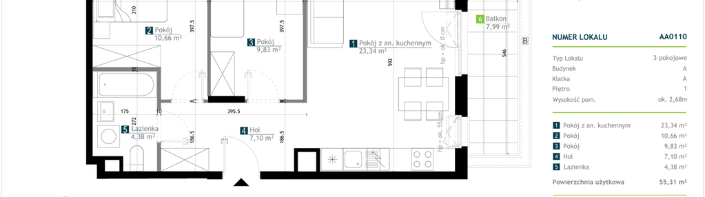 Mieszkanie w inwestycji: M Bemowo