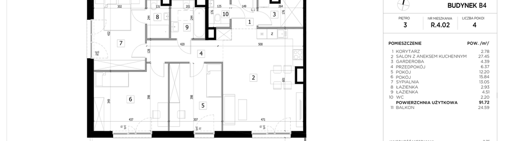 Mieszkanie w inwestycji: CityFlow etap II