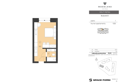 Mieszkanie w inwestycji: Woodland Resort&Spa