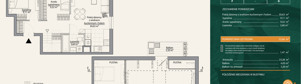 Mieszkanie w inwestycji: Aalto