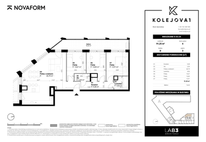 Mieszkanie w inwestycji: Kolejova 1