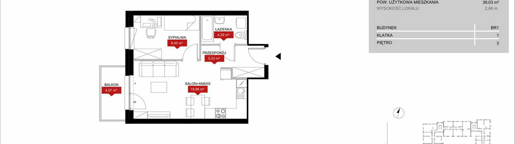 Mieszkanie w inwestycji: Browary Wrocławskie 2