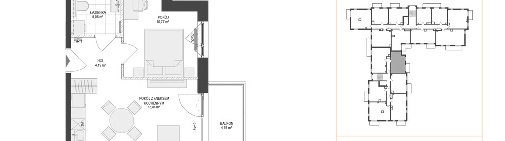 Mieszkanie w inwestycji: Locus 2 bud. B2