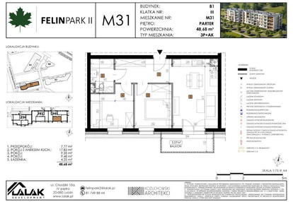 Mieszkanie w inwestycji: Felin Park II
