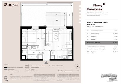 Mieszkanie w inwestycji: Nowy Kamionek