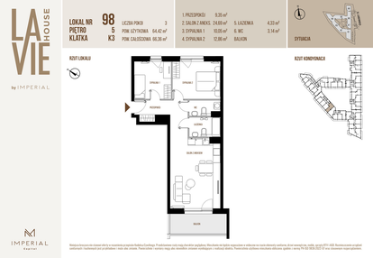 Mieszkanie w inwestycji: La Vie House