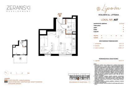 Mieszkanie w inwestycji: LIPOVA