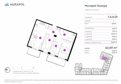 Mieszkanie w inwestycji: Murapol Scarpa