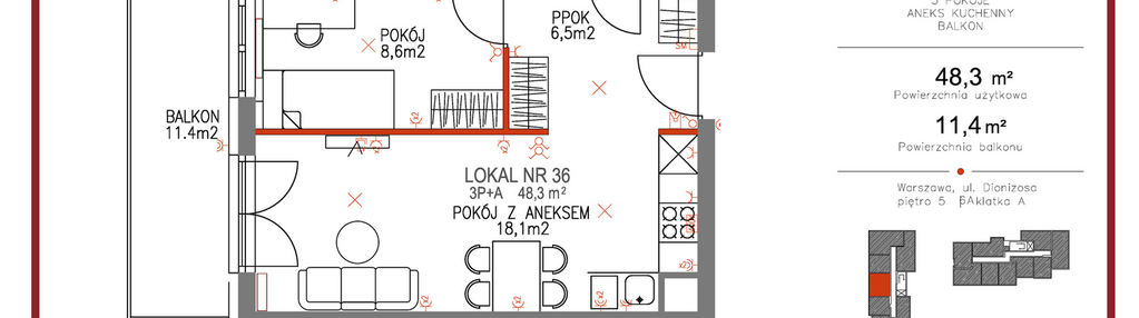 Mieszkanie w inwestycji: Comfort City Koral