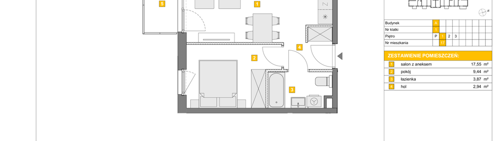 Mieszkanie w inwestycji: Apartamenty Kamieńskiego