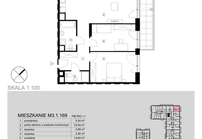 Mieszkanie w inwestycji: Modern Helenów