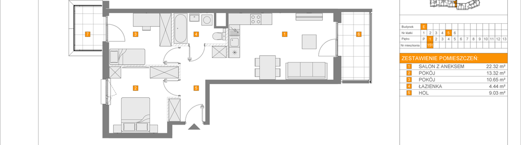 Mieszkanie w inwestycji: Apartamenty Literacka etap 2.2