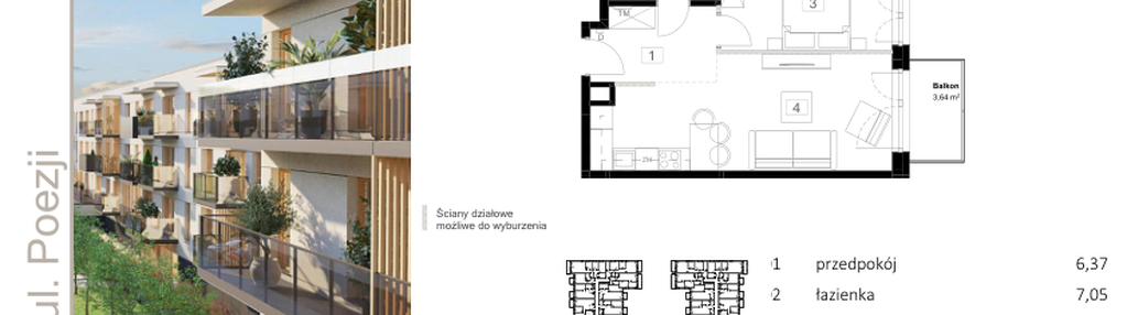 Mieszkanie w inwestycji: Poezji