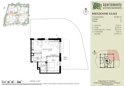 Mieszkanie w inwestycji: Apartamenty przy Parku Szczytnickim