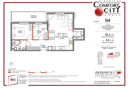 Mieszkanie w inwestycji: Comfort City Koral