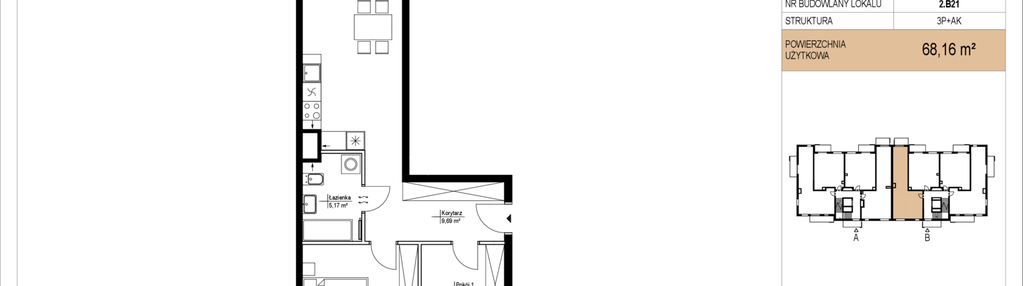 Mieszkanie w inwestycji: Gombrowicza 33 - etap II